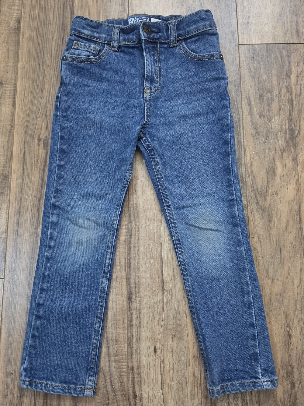 B'gosh Boys' Blue Stretch Denim Jeans Skinny 5T